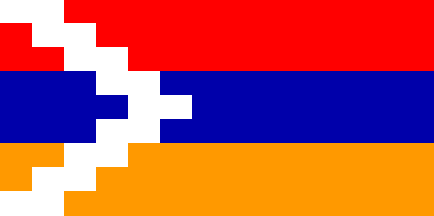Image result for nagorno karabakh flag